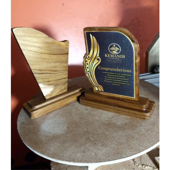 PLAKAT KAYU POLOS PREMIUM /Plakat Souvenir /Plakat Sertifikat/Piala