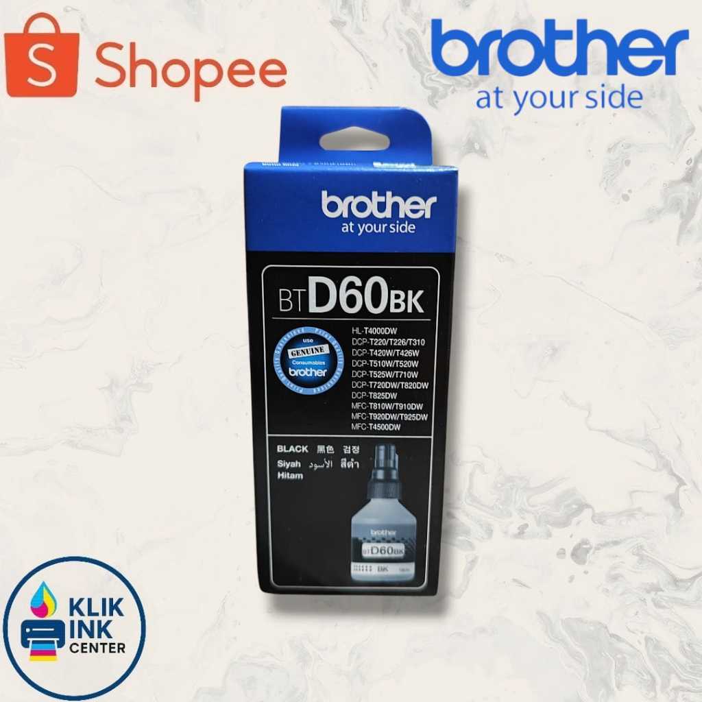 Tinta Brother BTD60BK BTD60 BT D60 Black Original / Tinta Brother Original