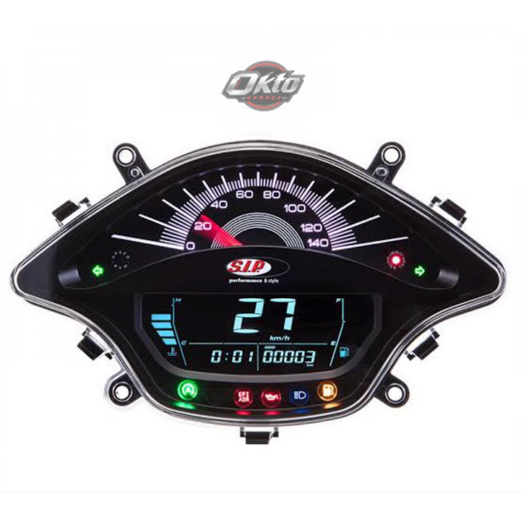 SPEEDOMETER DIGITAL SIP VESPA SPRINT PRIMAVERA ORIGINAL SIP