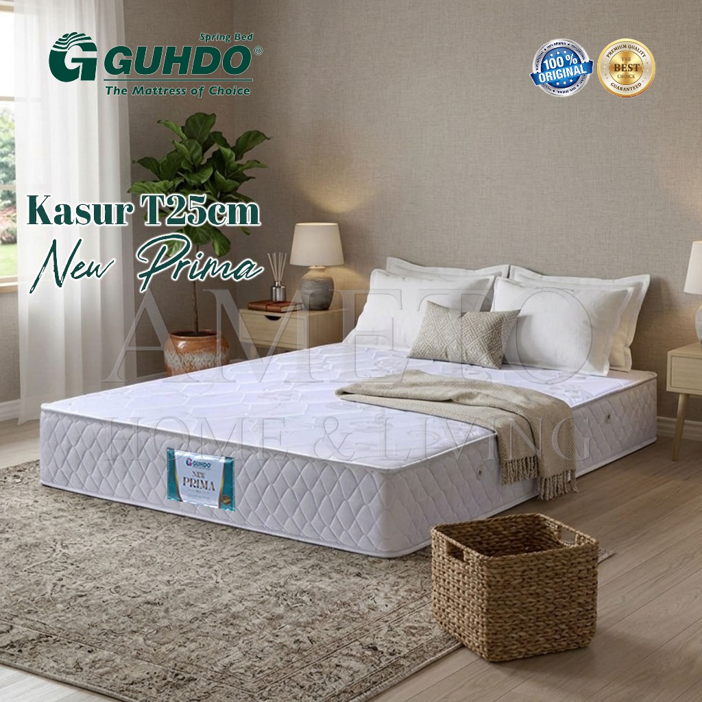 Guhdo Springbed New Prima 120x200 Tebal 25 (HANYA KASUR)
