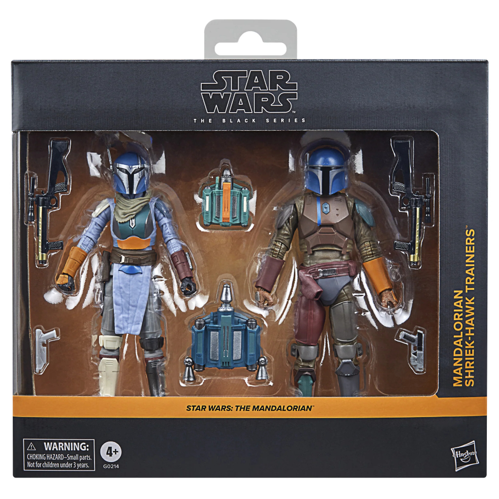 Hasbro Star Wars The Black Series Mandalorian Action Figures 2Pack