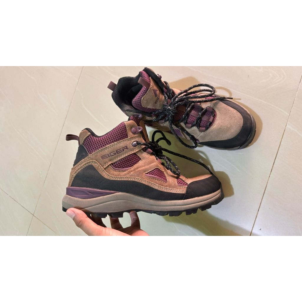 sepatu hiking eiger second 39 preloved