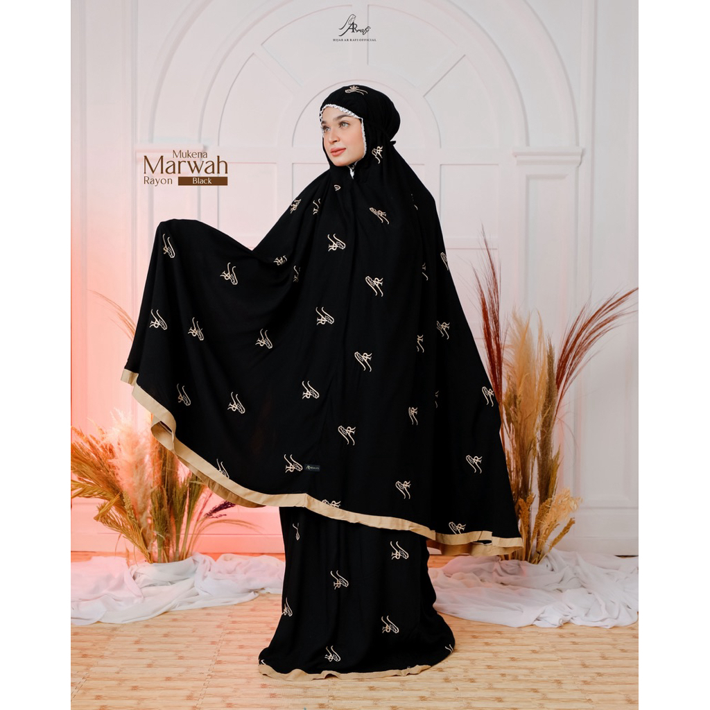 MARWAH MUKENA SET & NAZWA MUKENA TERUSAN BY ARRAFI || READY STOK || MUKENA BEST SELLER