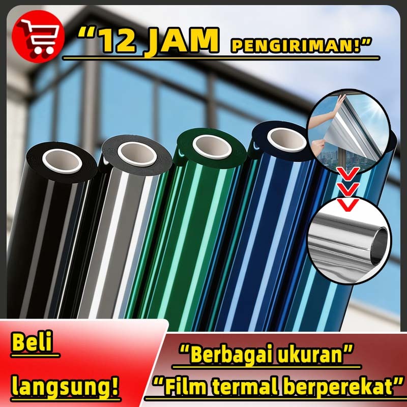 [grandmaster]  cermin stiker   kaca film cermin jendela rumah stiker kaca film stiker cermin besar