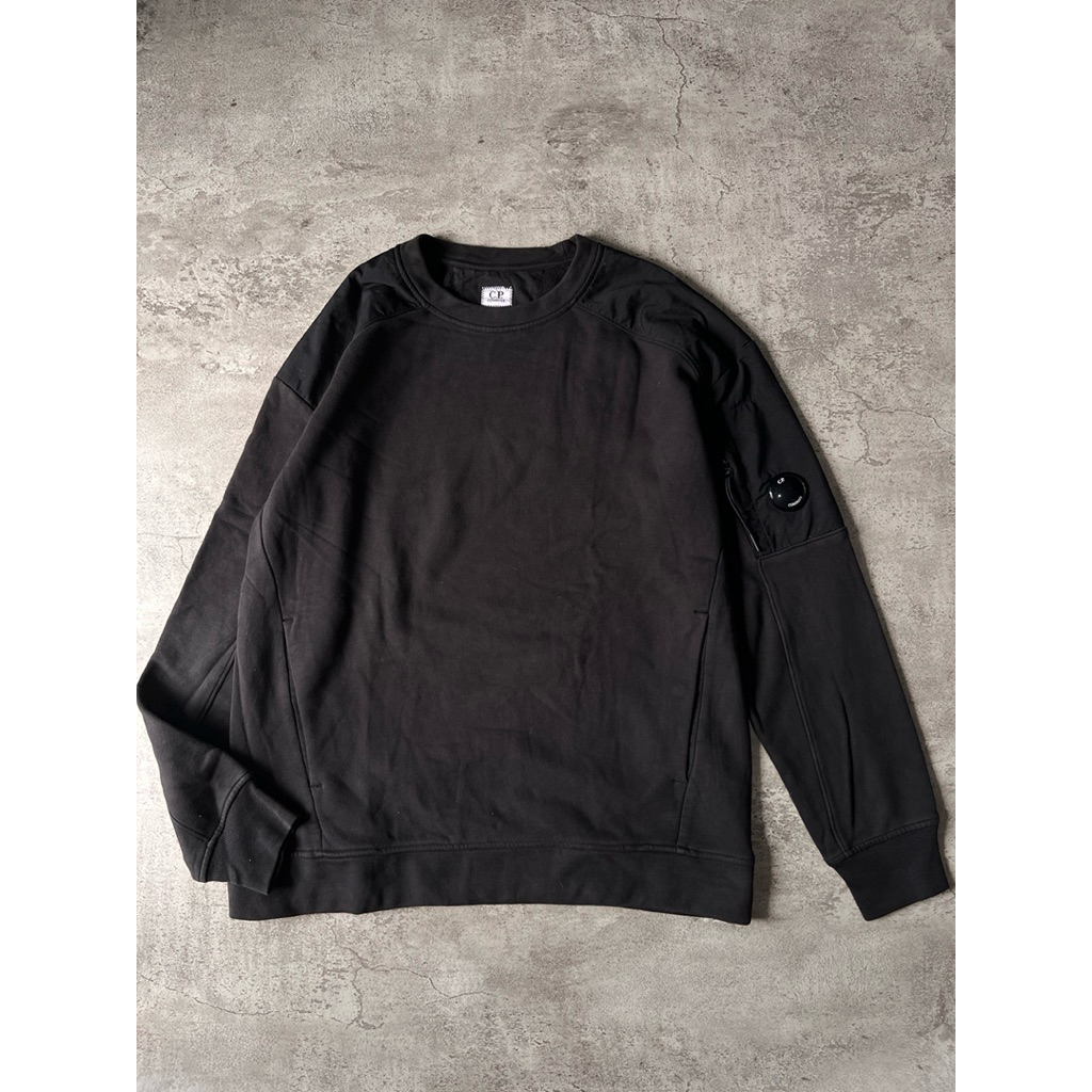 Cp Company Crewneck Black Arm Lens