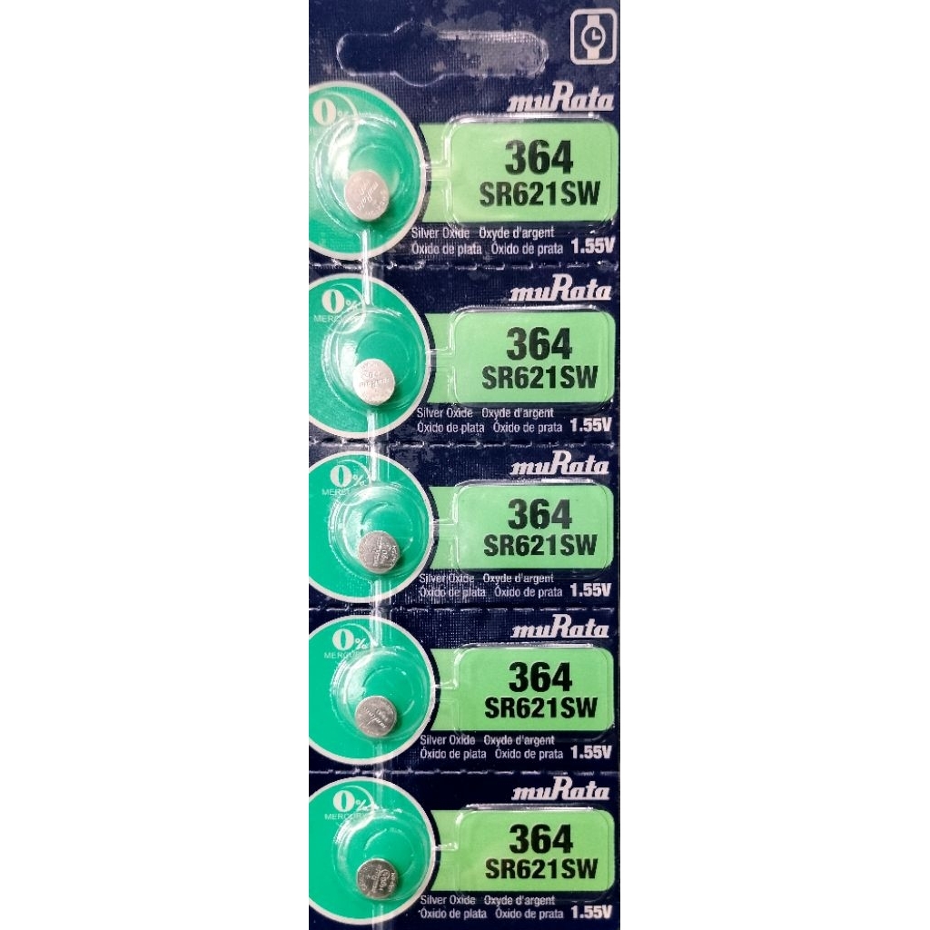 MURATA 621 baterai jam tangan murata 621 / 364 SR 621 SW