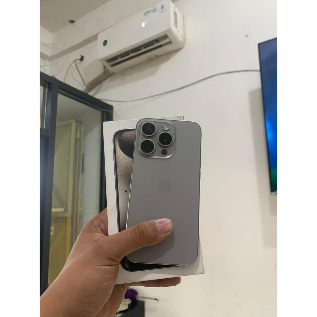 iphone 15 pro 256gb ibox second natural