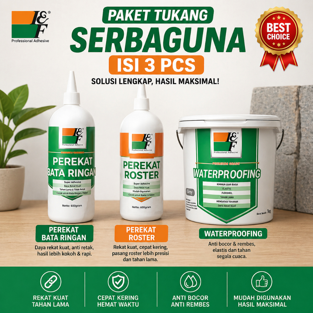 Paket Tukang Serbaguna INF | Solusi Lengkap Proyek Harian Lebih Untung