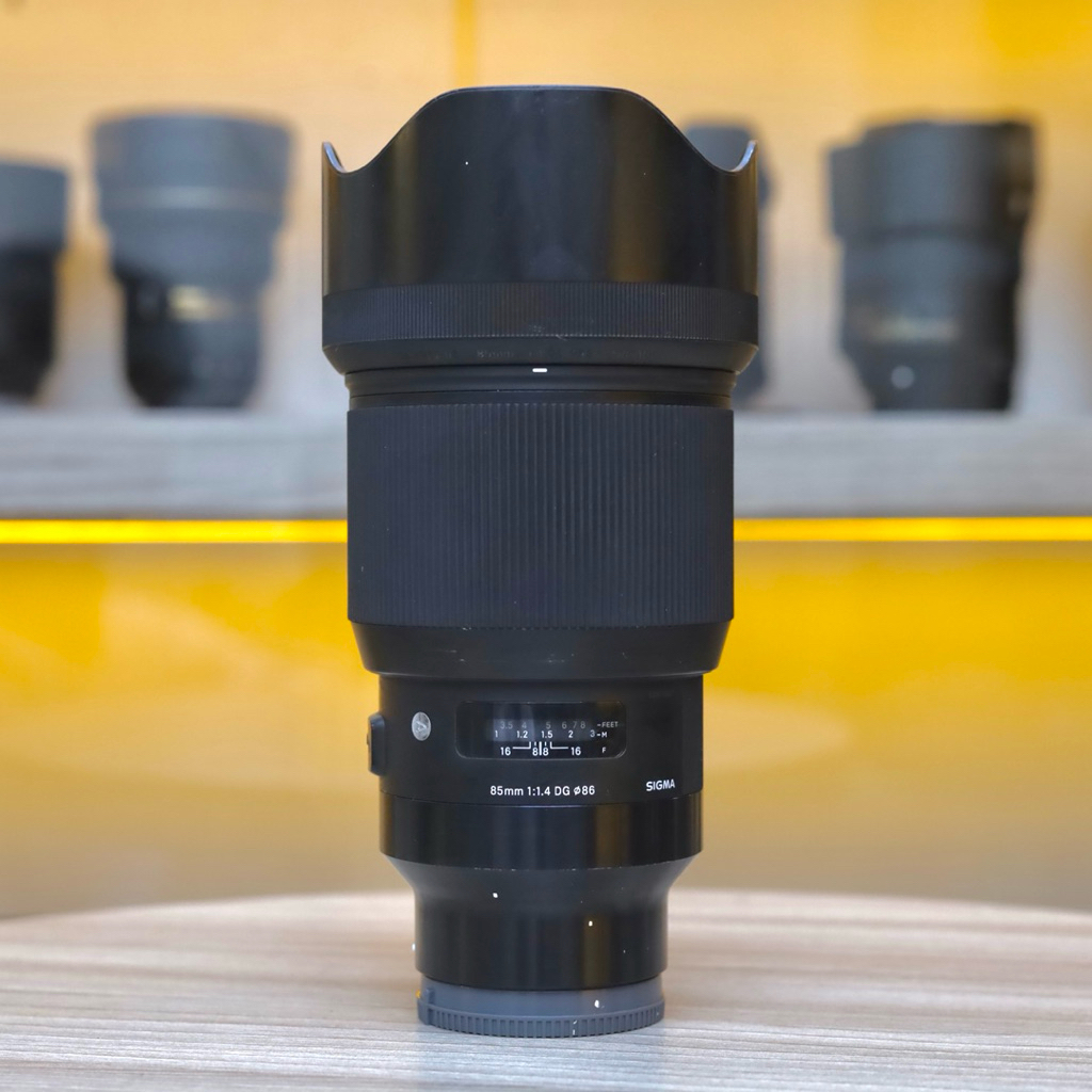 Lensa Sigma ART 85mm F1.4 DG For Sony - Lensa Kamera - SONY - SIGMA - 85mm F1.4 DG