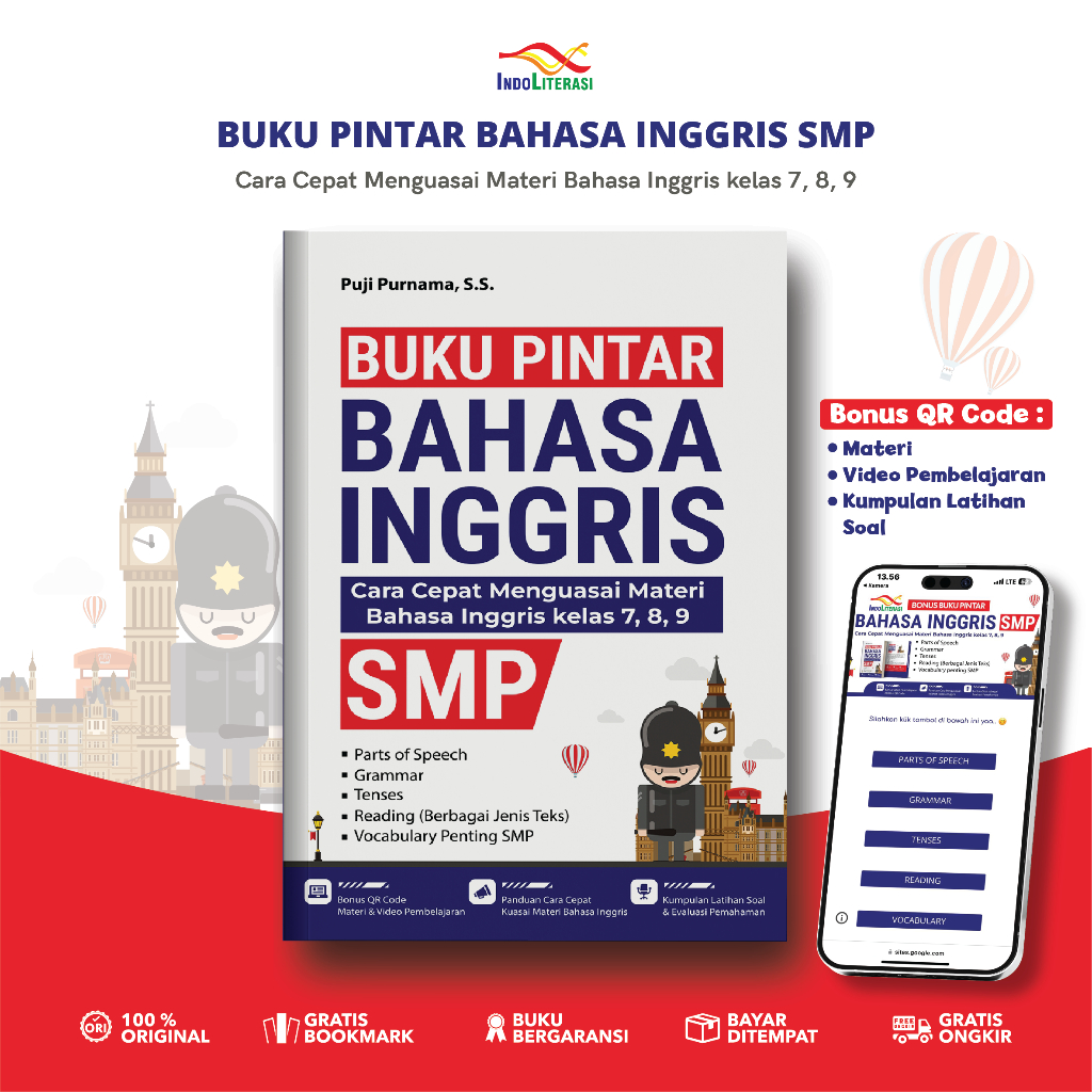 Buku Pintar Bahasa Inggris SMP