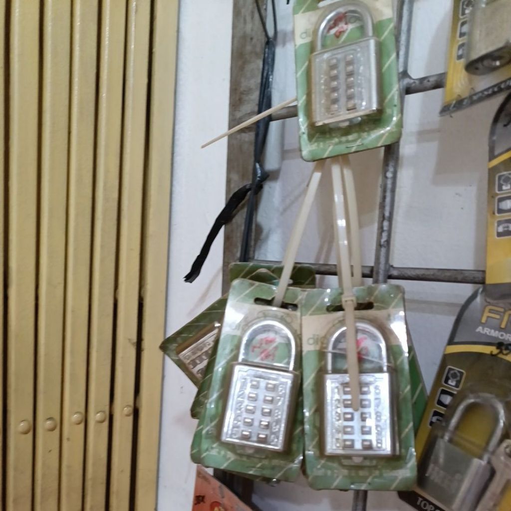 Gembok kode angka Y2k Digital lock