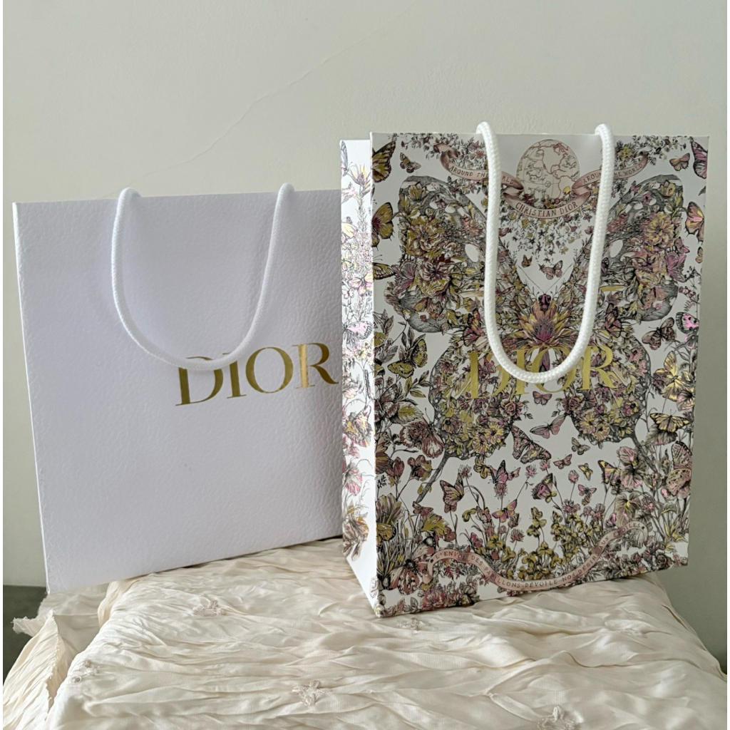 Authentic Dior Paper bag , Original ex pembelian Cosmetics