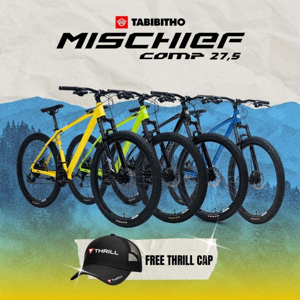 SEPEDA GUNUNG 27.5 MTB TABIBITHO MISCHIEF COMP - FRAME ALLOY