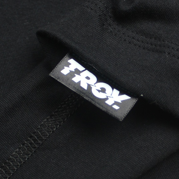 Troy Company Kaos Polo Hitam - Sparkle Polo Shirt Black PRD 3004