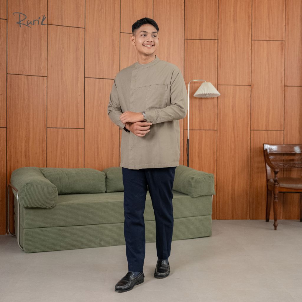 RURIK ADHA SERIES GAMA KOKO SHIRT - Koko Laki Laki Terbaru