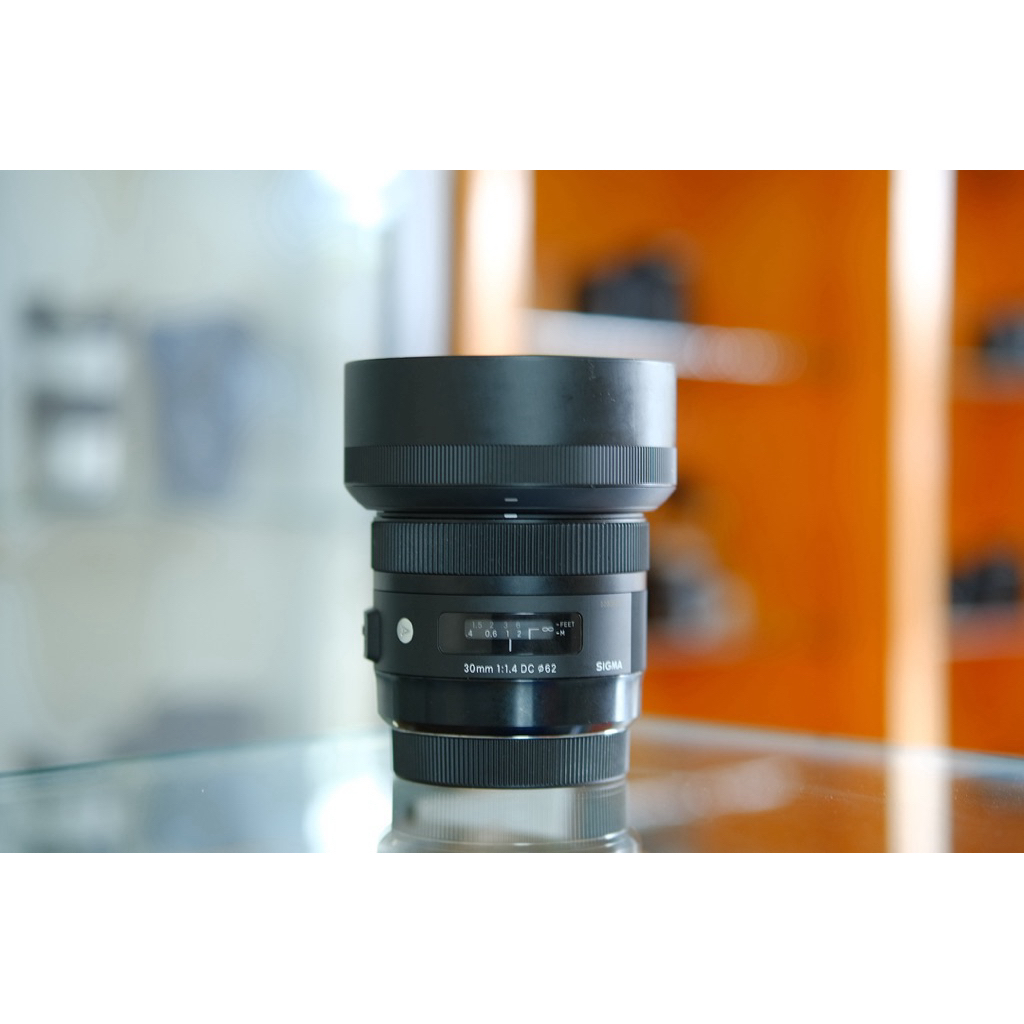 Lensa Sigma Art 30mm F1.4 For Canon APSC