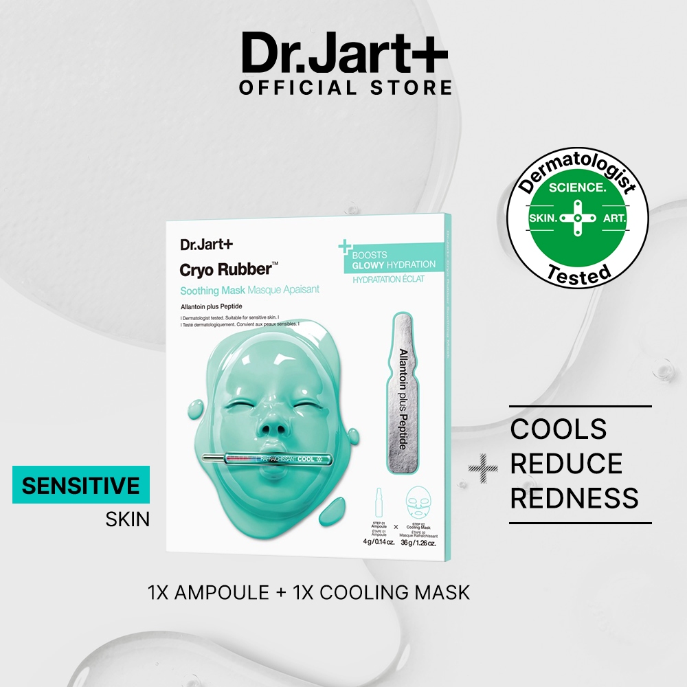 [NEW] Dr.Jart Cryo Rubber Soothing Mask | Cools skin, Strengthens skin barrier with Allatonin