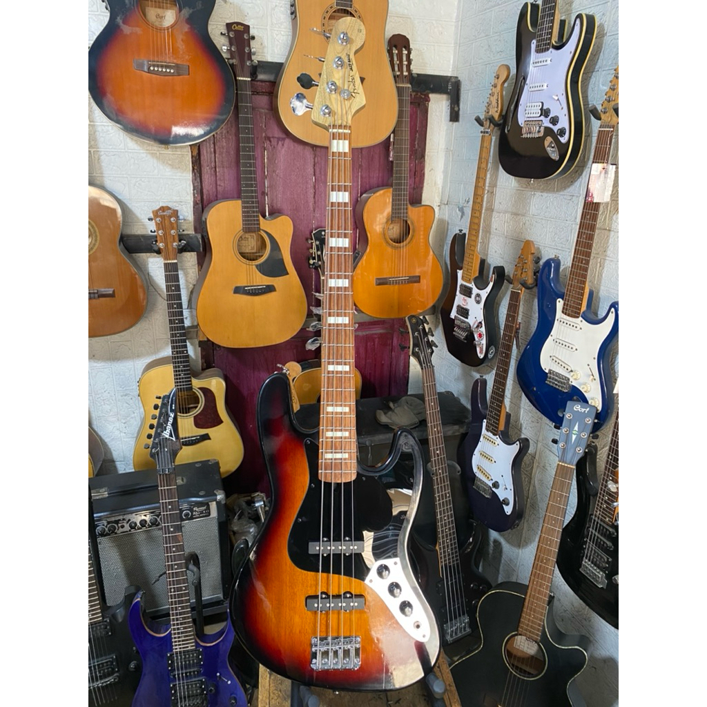 Bass Fender Jazz Bass HQ 4 String Pasif Second Istimewa