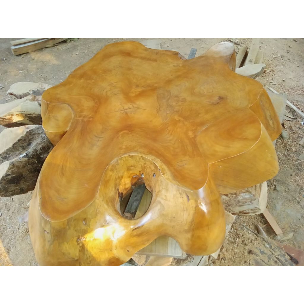 MEJA AKAR TUNGGAK KAYU JATI ASLI PERHUTANI PROMO DISKON BIG FLASH SALE PUNCAK GAJIAN TERMURAH TERLAR