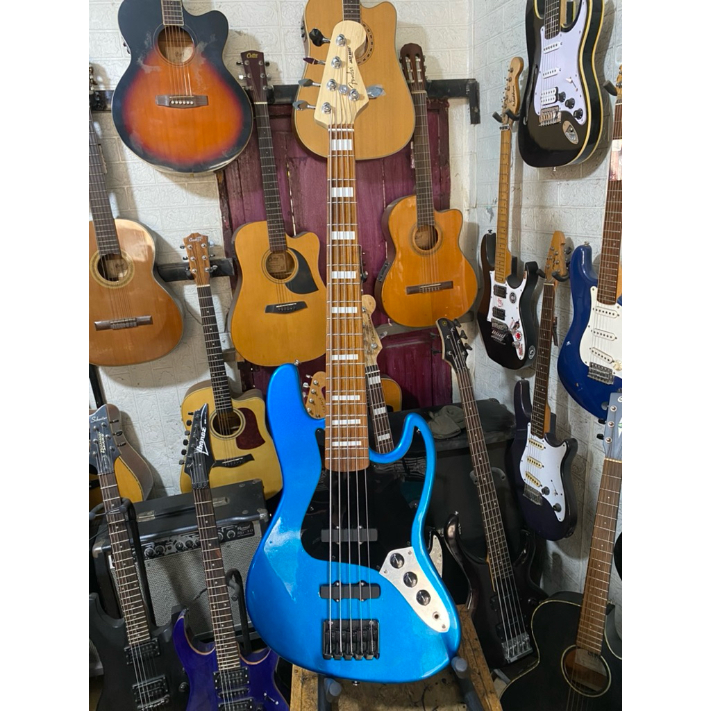 Bass Fender Jazz Bass 5 String HQ Pasif Second Istimewa