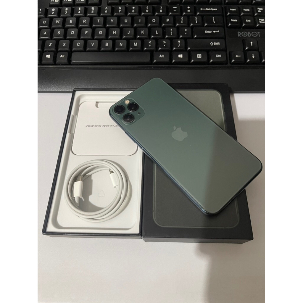 iphone 11 pro max 256GB second beacukai resmi fullset