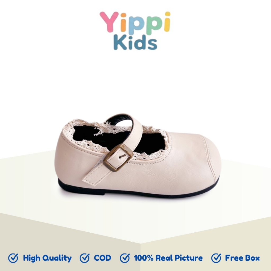 YIPPI KIDS - Flat Shoes Anak Perempuan 22-26 Sepatu Pansus Anak Cewek 2567 Flat Anak Ballerina