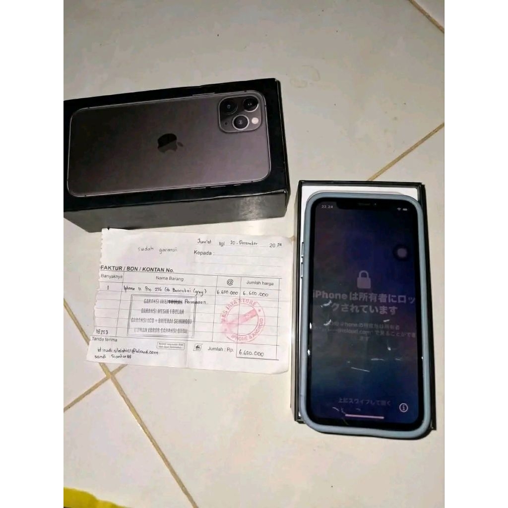 IPHONE 11 PROMAX 256GB LUPA ICLOUD