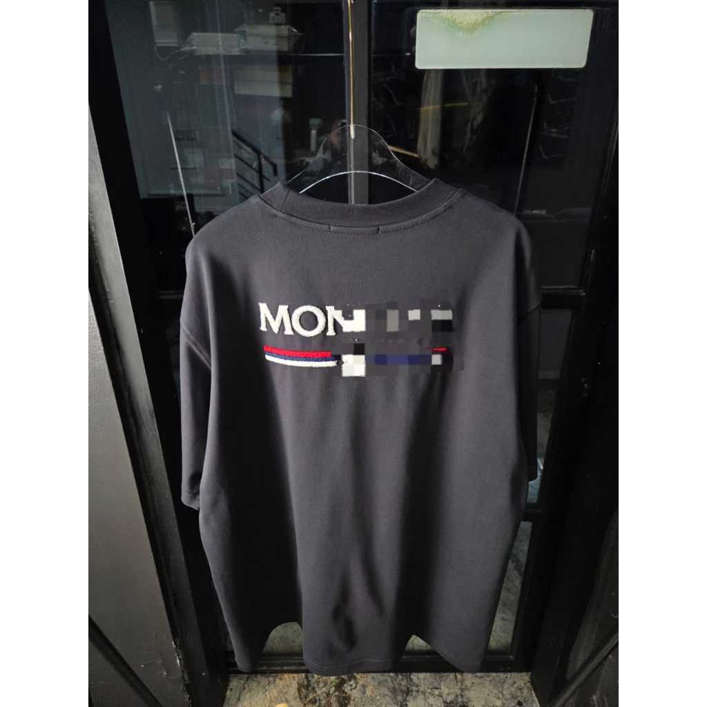 KAOS PRIA OVERSIZE BORDIR DM2347 BRANDED IMPORT