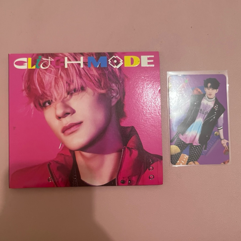 jeno digipack glitch mode album (free mark pc) | wts want to sell jual