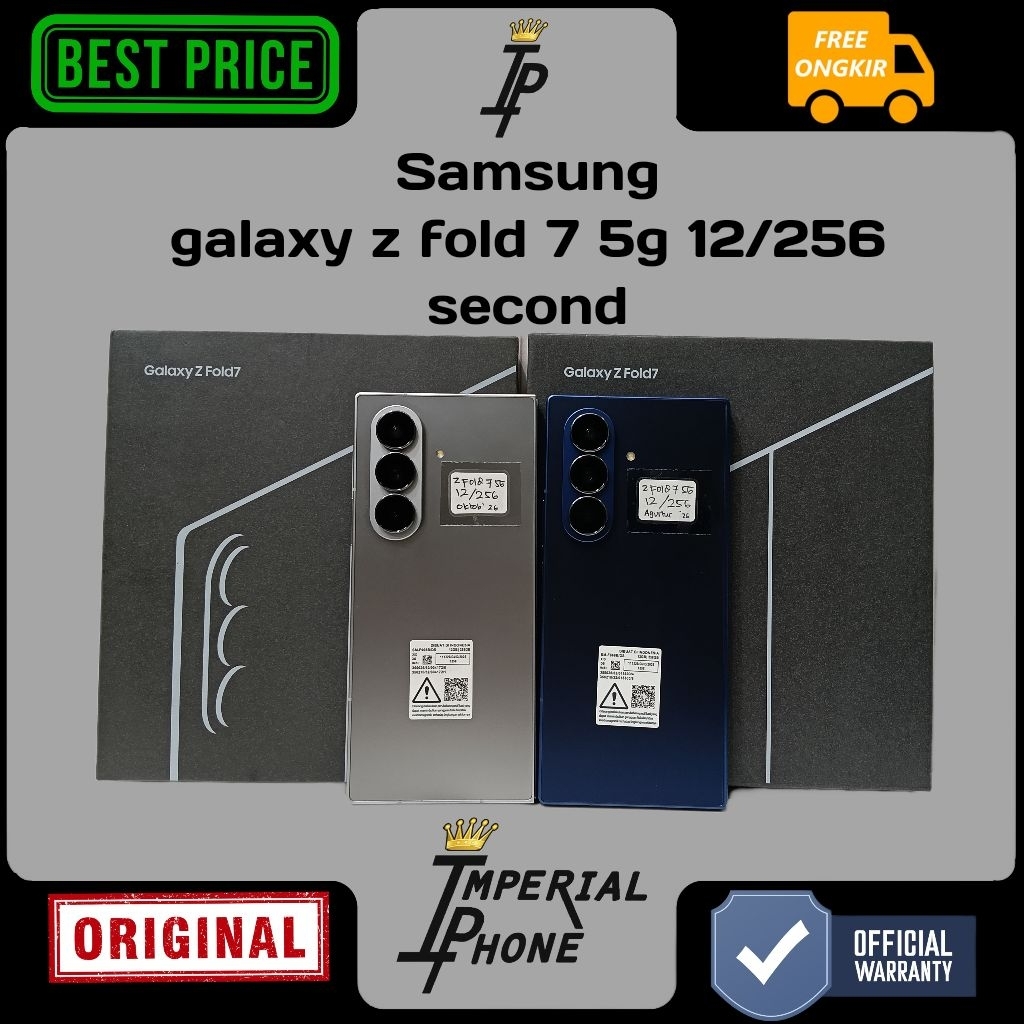 samsung galaxy z fold 7 5g 12/256 second