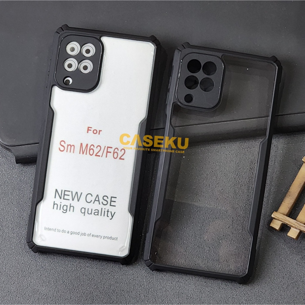 Samsung M62 Case Fusion shockproof Transparan Casing Samsung M62 FSN