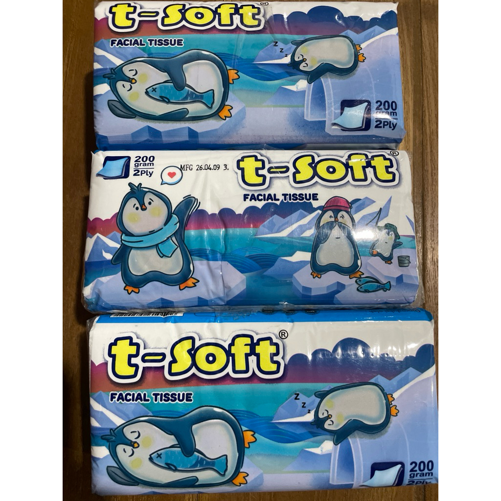 tisu t-soft tisu wajah PROMO