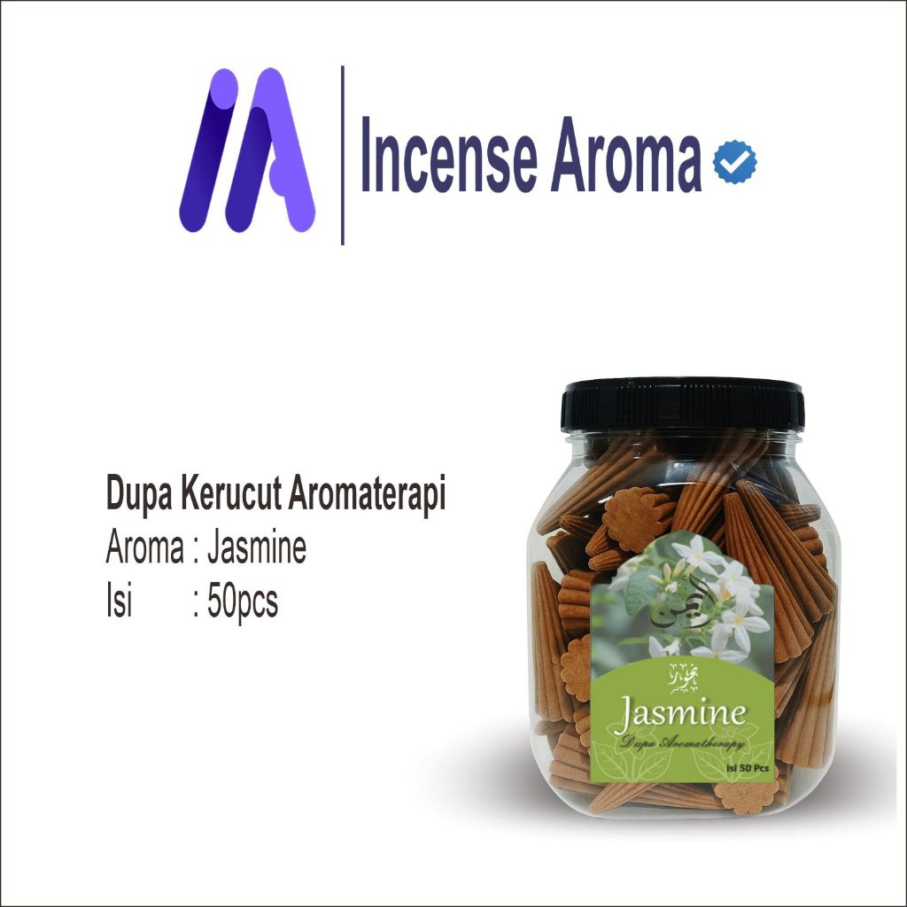 Dupa Bukhur Buhur Gaharu Qodha Original JASMINE isi 50 Pcs Aromaterapi