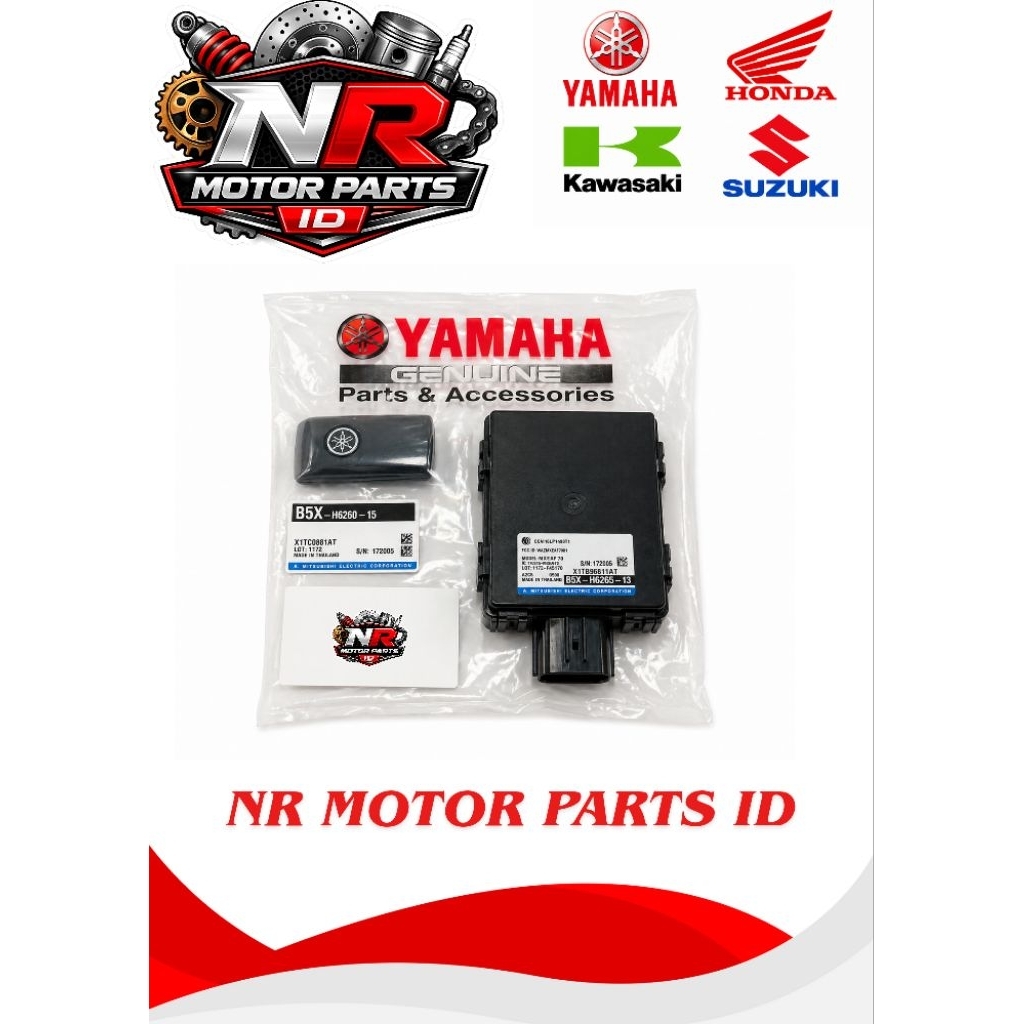 MODUL REMOTE KEYLESS MODUL SCU SET SMART CONTROL UNIT N MAX AEROX 155 LEXY FREEGO FAZIO X-MAX