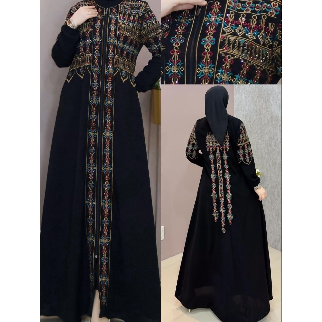 MIDI DRESS SALVINA ORIGINAL MUSLIM WANITA