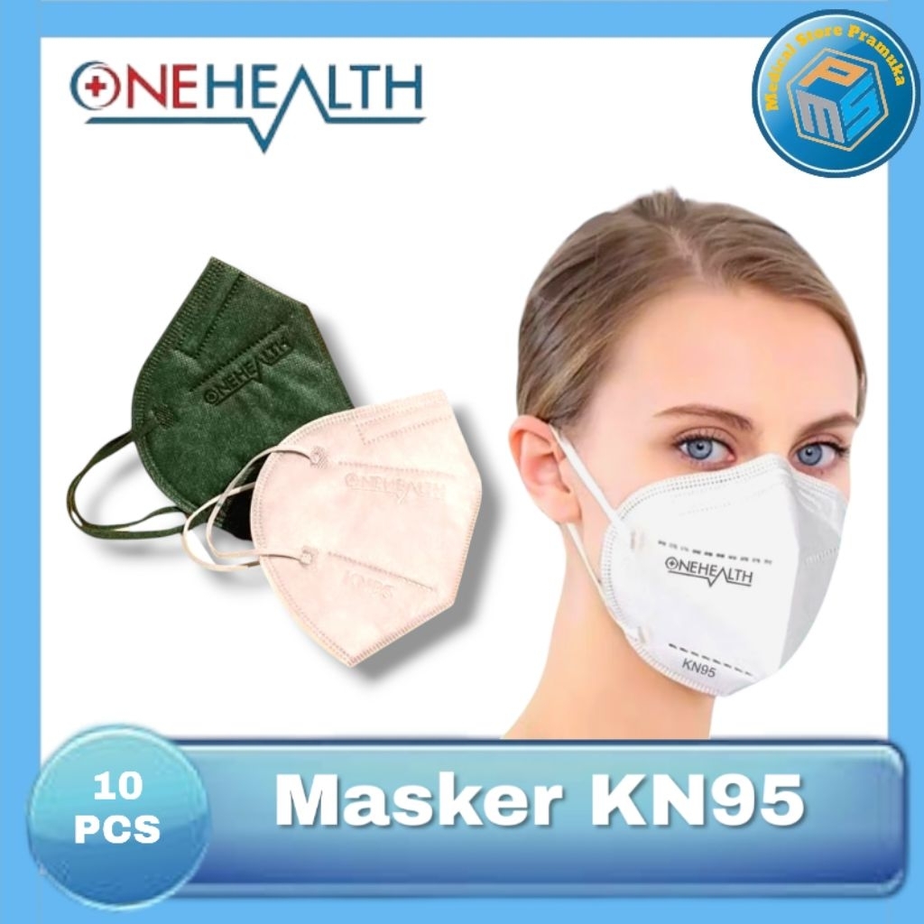 Masker Medis KN95 OneHealth  OneHealth KN95 Masker 5 Layers