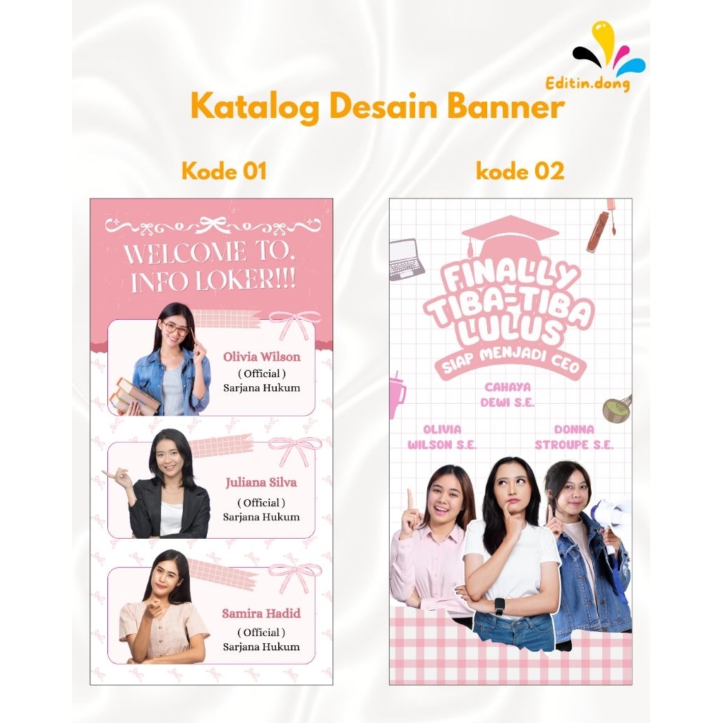 Banner Sidang Skripsi Banner Murah Banner Wisuda Banner Stand X Murah