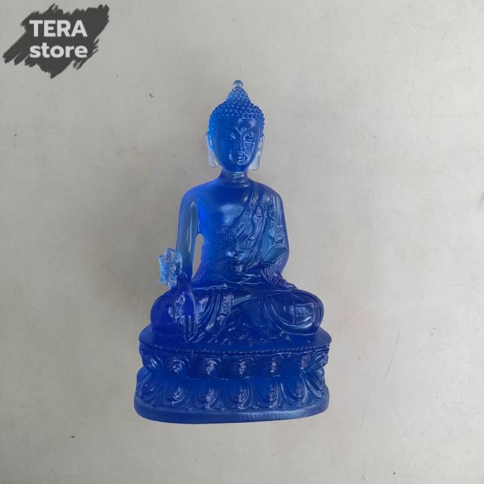 Patung Buddha Obat Yo Se Hut Medicine Buddha Bhaisajya Guru size S