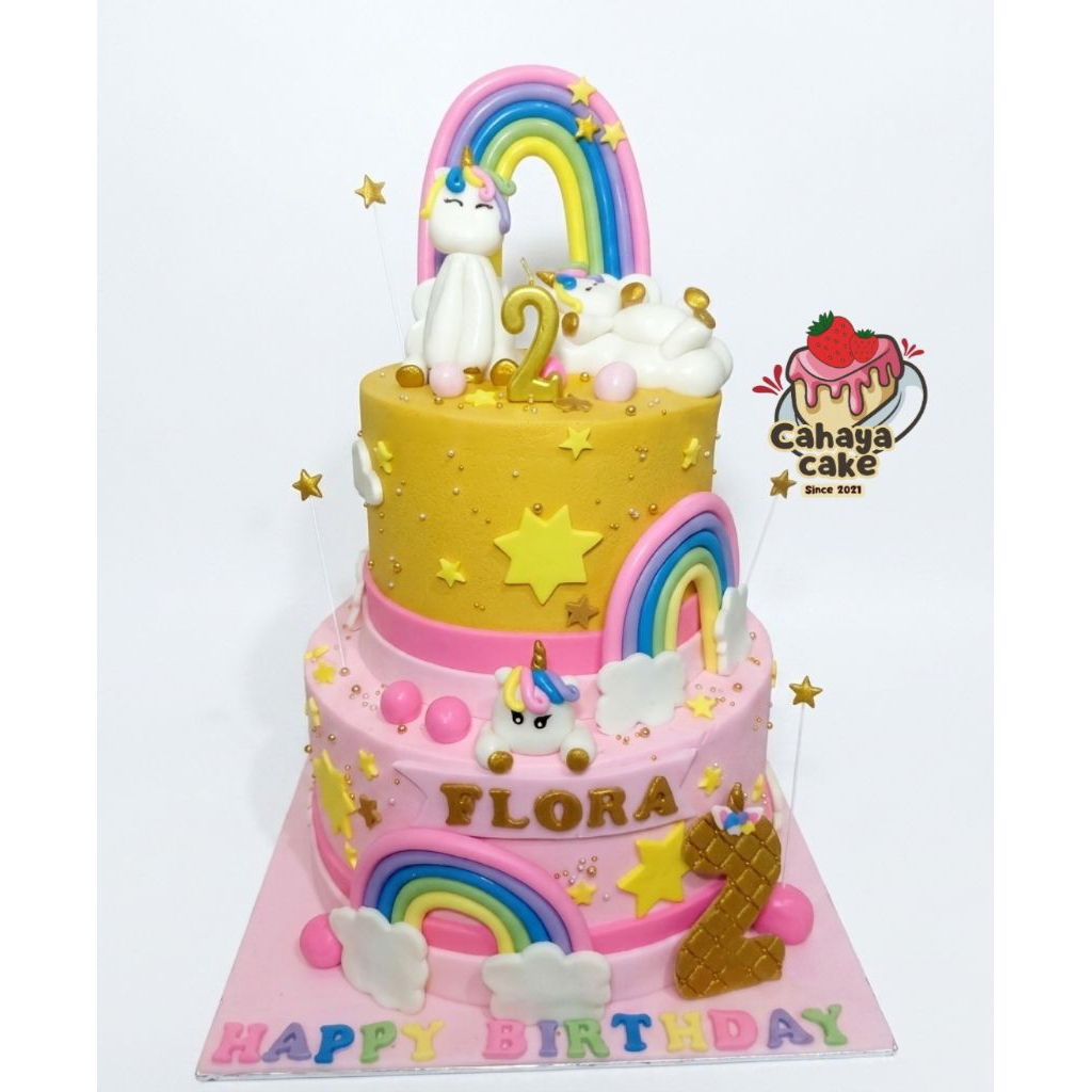Kue Ulang Tahun Kuda Poni / Little Ponny Cake / Kue Ultah Unicorn