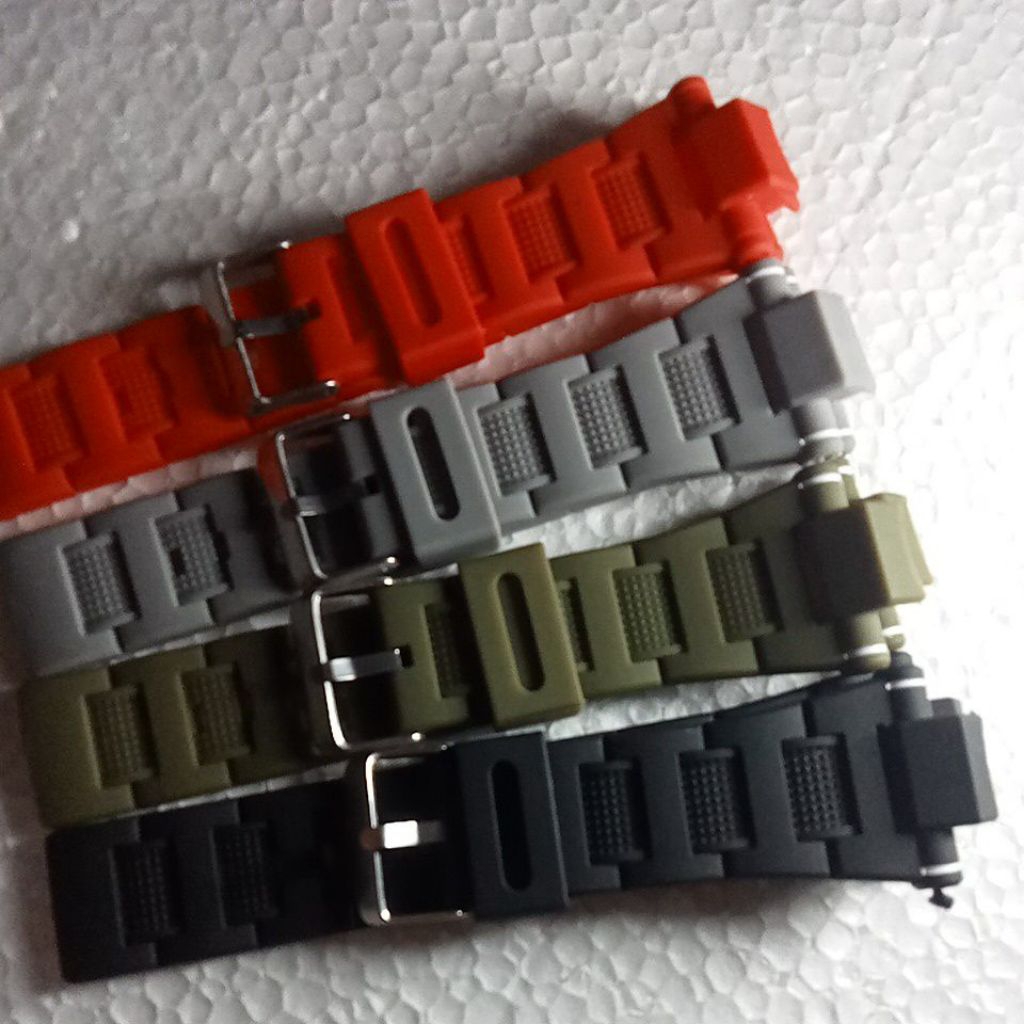 TALI STRAP JAM TANGAN RODAN R 8060 RUBBER STRAP JAM TANGAN RODAN