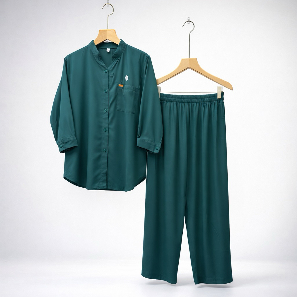 Setelan Polos Rayon Premium Jumbo