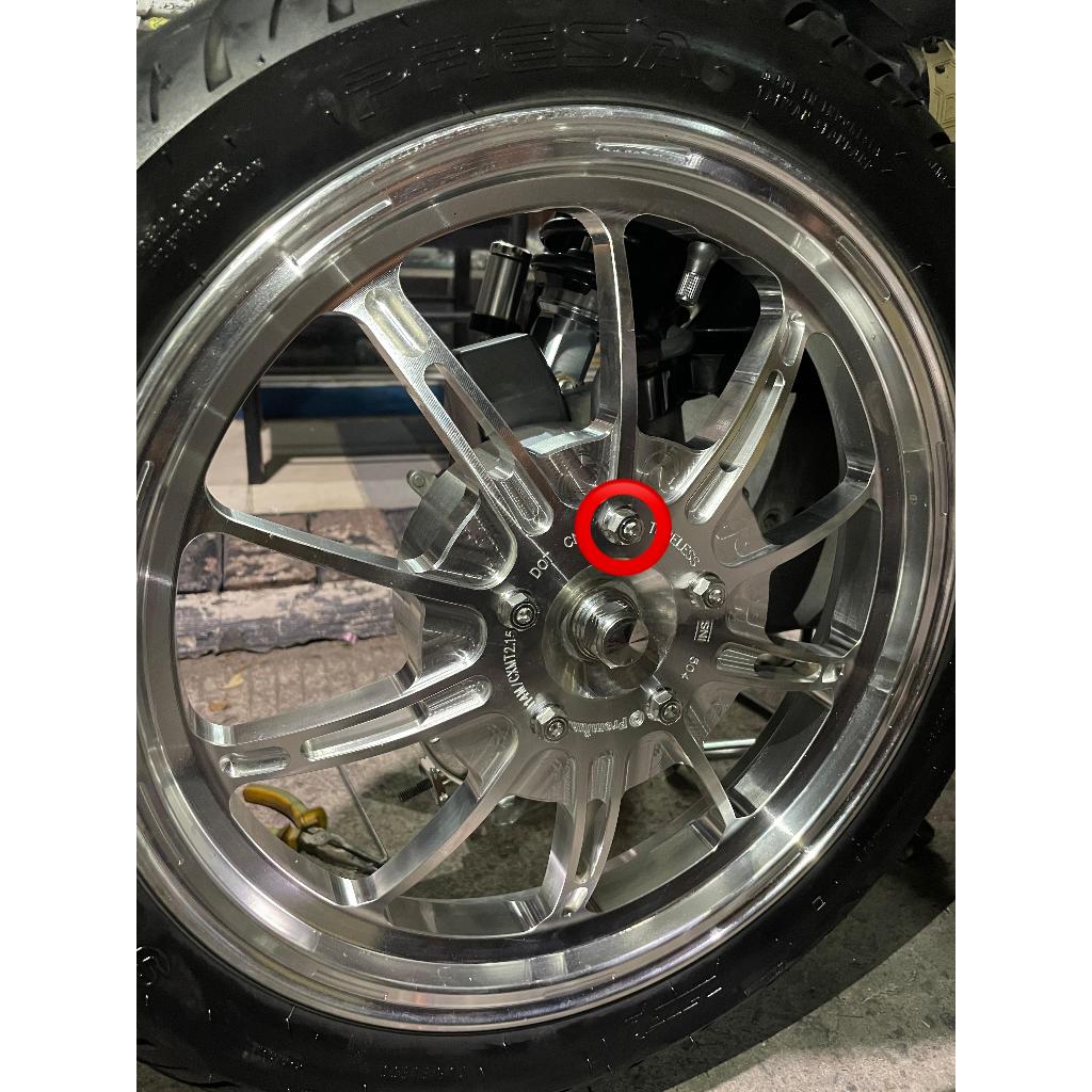 BAUT VELG BELAKANG VND X1R PREMIUM ( 1 BAUT ) ORI HENG PROBOLT ALL HONDA YAMAHA MATICK  PCX VARIO MI