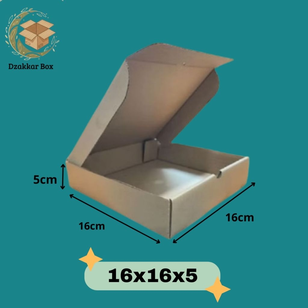 Kardus Box Pizza 16x16x5 Kardus Kemasan Pizza Die Cut