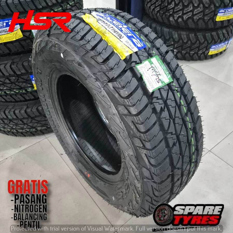 ban semi kasar 215/75 R15 accelera omikron AT ban mobil at