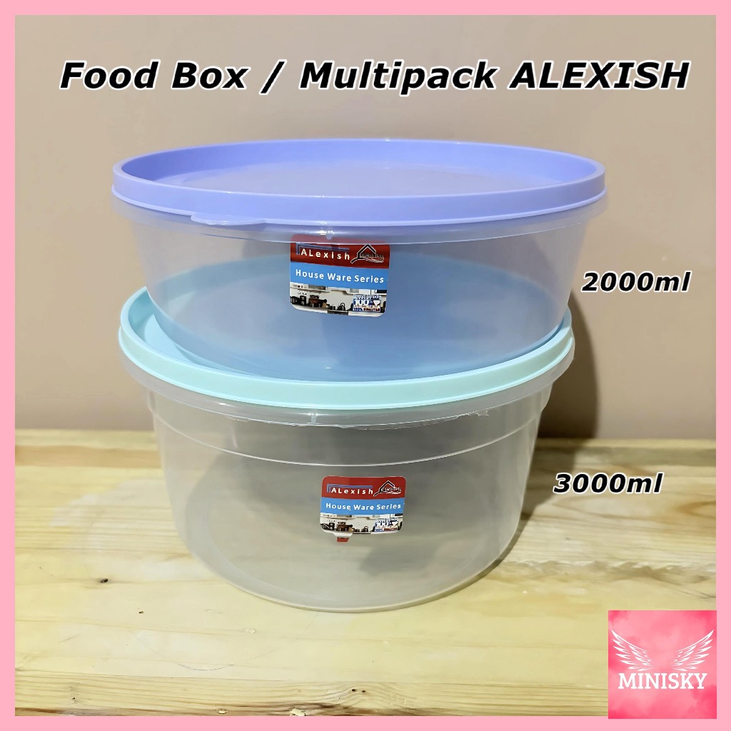 Food Box 2000ml / Food Box 3000ml /Toples Alexish Summi 2 L 3 L