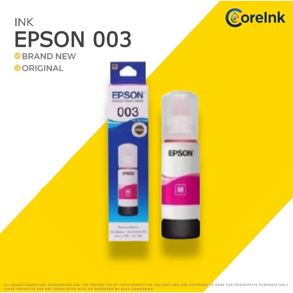 Tinta Epson 003 Magenta Orginal - Magenta