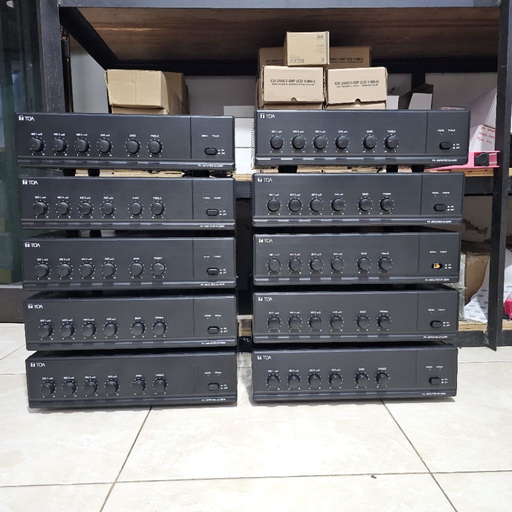 Amplifier TOA ZA-230 second normal 30 watt