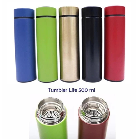 TERMOS AIR PANAS TERMOS LIFE TUMBLER THERMOS VACCUM CUP AIR PANAS DINGIN ES BATU STAINLESS