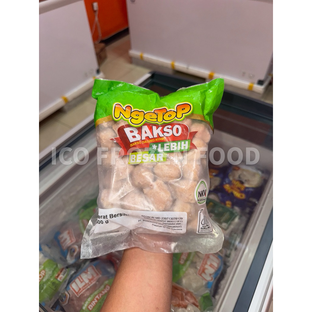 Ngetop Bakso Besar 500 Gram