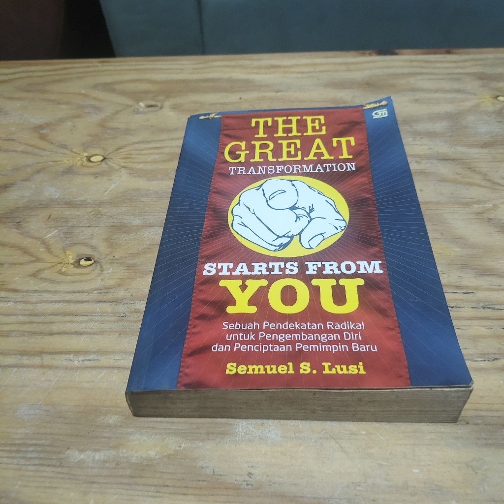 Buku The Great Transformation Starts From You
